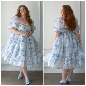 Selkie La Belle Etoile Organza French Puff Dress